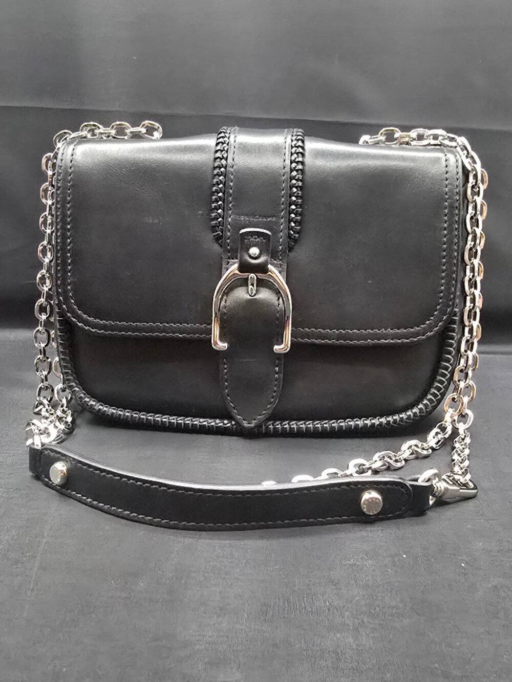 Longchamp Amazone Leather Crossbody Bag